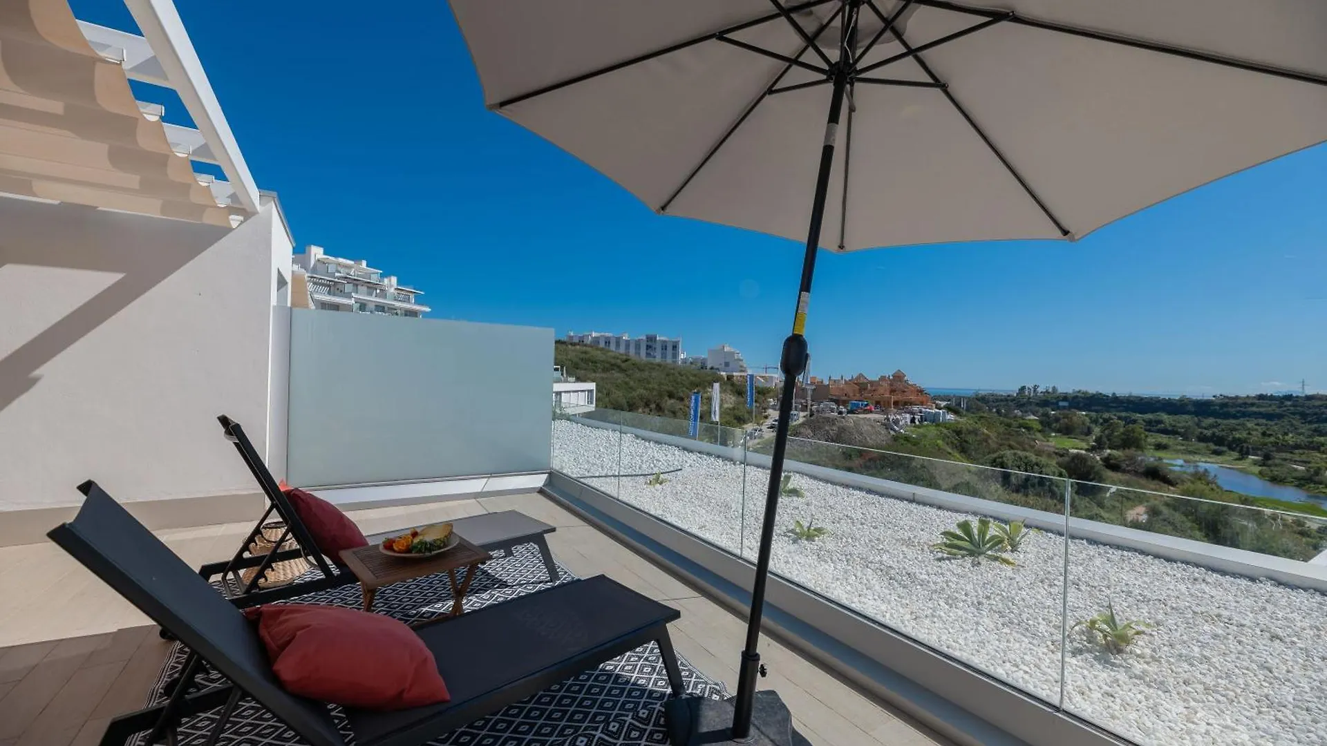 Newly Built Top Modern 3 Bdrm Townhouse With Sea View Estepona 0*,