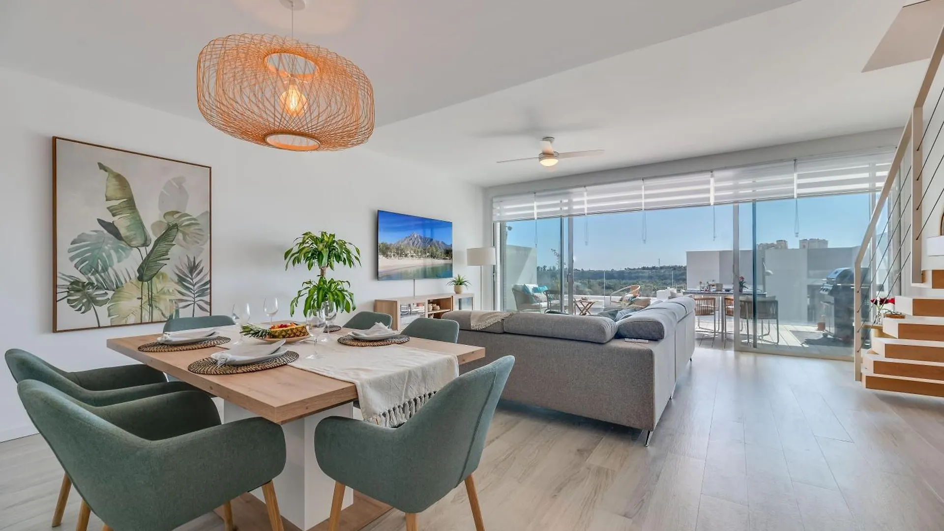 Newly Built Top Modern 3 Bdrm Townhouse With Sea View Estepona